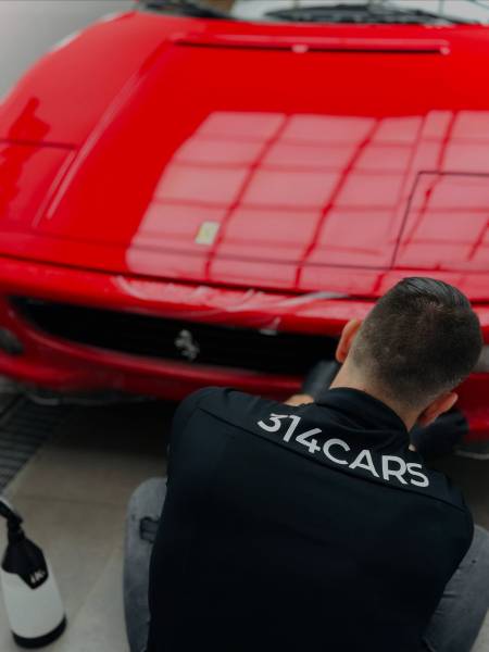 FERRARI F355 BERLINETTA | 1994 – film de protection PPF XPEL et traitement céramique