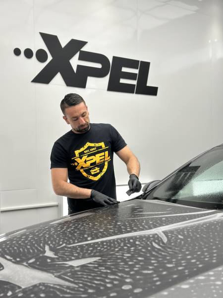 Traitement céramique Gtechniq sur film XPEL Stealth – Roanne