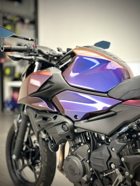 Covering Adhésif Moto Lyon