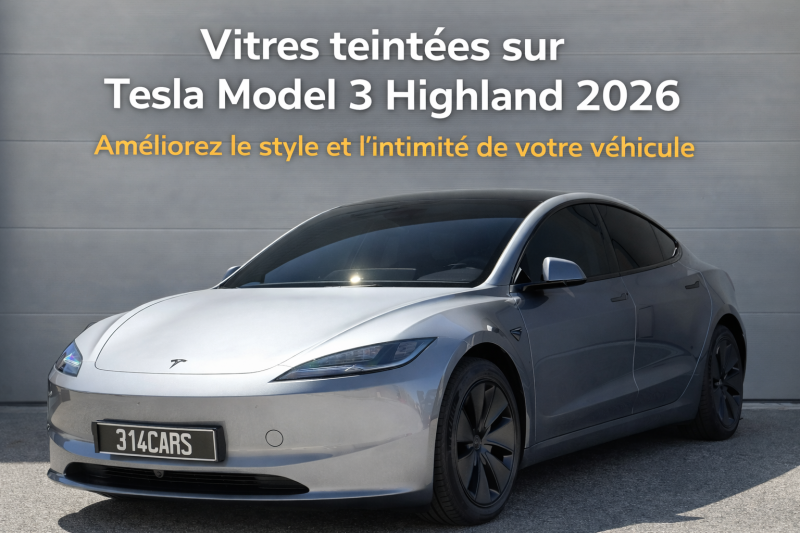 teintage vitres Tesla 42