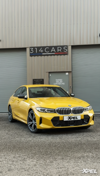 Films PPF XPEL colorés chez 314CARS, disponibles en Mercedes Sun Yellow