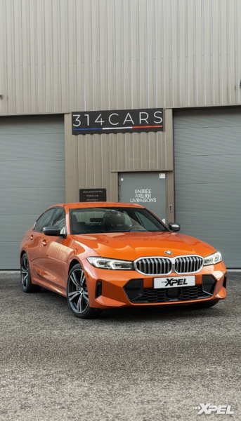 Films PPF XPEL colorés : pose certifiée et finitions haut de gamme Orange Molten